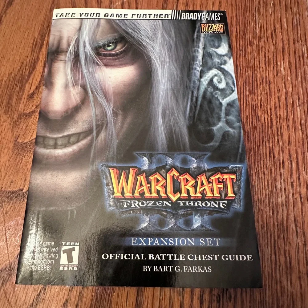 Blizzard Warcraft III Official Battle Chest Guides & Game Manual Set PC